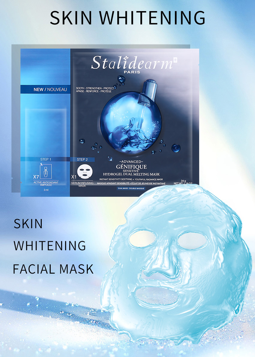 Skin Whitening Moisturizing Facial Mask Improve Dull And Clean Cutin