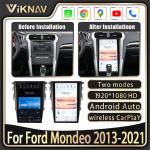 Wireless Android 11 Car Radio For Ford Mondeo 2013-2021 GPS Navigation