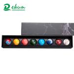 Colorful Eco Space Planets Dairy Milk Marble Chocolate Gift Boxes for Celebratio