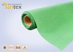 Thermal Insulation PU Coated Fiberglass Fabric / High Heat Resistant Fabric 1