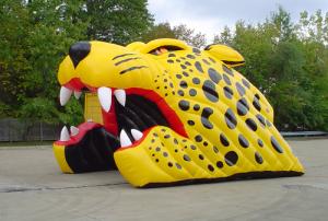 Wholesale Inflatable Helmet Tunnel / inflatable football tunnel panther tunnel from china suppliers