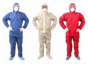 Wholesale Antibacterial Disposable Work Suits Sms Coveralls Work Protective Clothing from china suppliers
