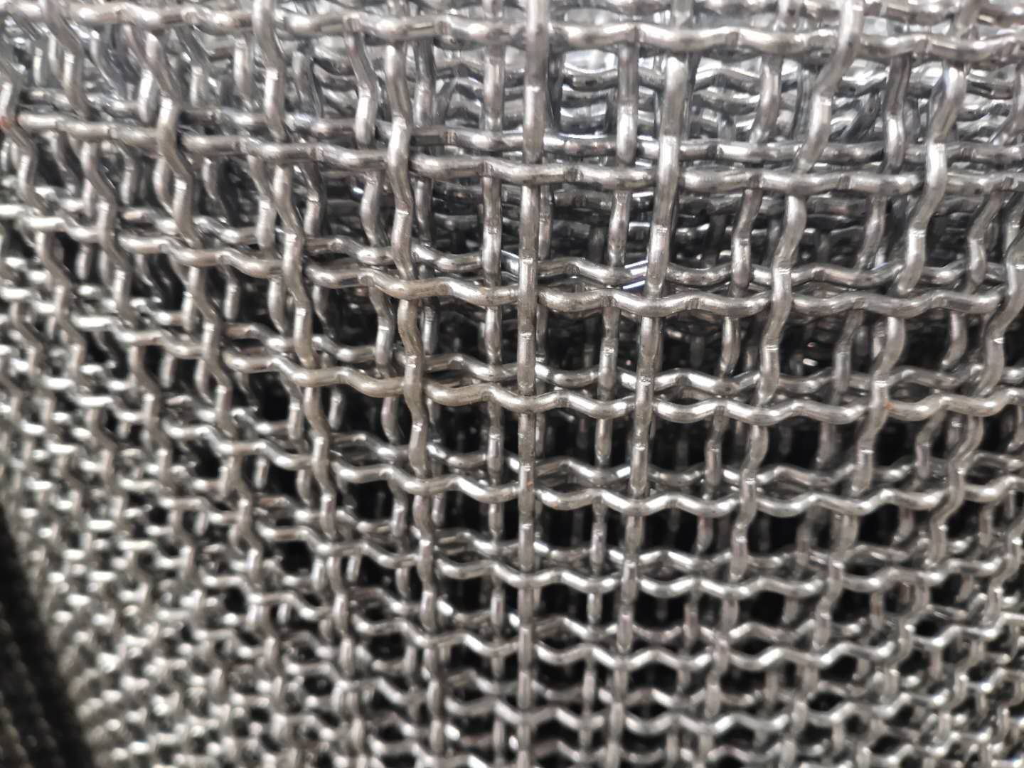 Aluminum 5052 Plain Weave Crimped Wire Mesh Use As Fence Or Filter In Industry