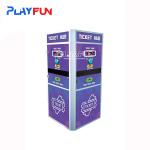 Stand Up 3 Sides Digital Ticket Cutting Station Eater Hub For Amusement Park