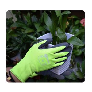 Wholesale 15 Gauge Nylon Spandex Knit XL Protective Gardening Carrying Latex Gloves from china suppliers