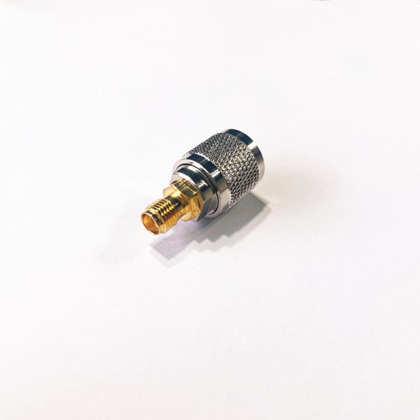 50 Ohm 4.3-10 RF Connector Female Clamp Type with Gold-plated Brass for Super-flexible Cables