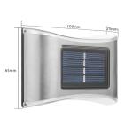 20000H Lifespan Waterproof Solar Wall Lights Outdoor 6.5*10*2.5CM