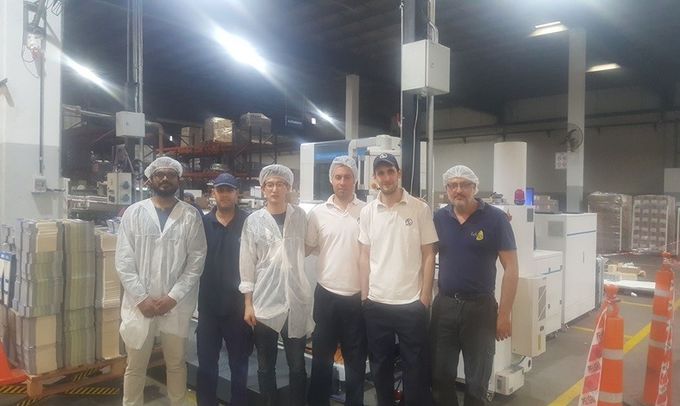 250m / Min Carton Inspection Machine For Min 90mm And Max 500mm Width Packs
