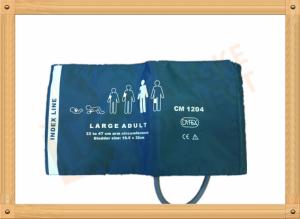 Wholesale Large Adult Green Non Invasive Blood Pressure Cuff Reusable NIBP cuff Light Green from china suppliers