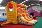 Minions Commercial Bounce House Slide Combo In 5x4.5x4m / Customized Size
