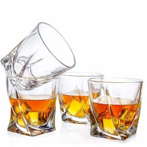 Wholesale Custom Logo Whiskey Cup Twist Tumbler Glasses Wine Blanks Espresso Sublimation Glass OEM Customized Europe American Style from china suppliers