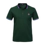 Embroidery Mens Polo Style Shirts Fashionable Designed