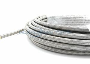 Wholesale High Pressure Metallic Braided Sleeving , Stainless Steel Braided Cable Sleeving from china suppliers