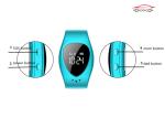 WIFI LBS GPS Kid Tracker Smart Wristwatch Geo - Fence Long Standby Time