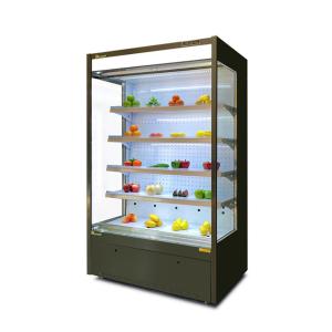 Wholesale Commercial Refrigerator Fan Cooling Beverages Fridge Open Cooler With Air Curtain from china suppliers