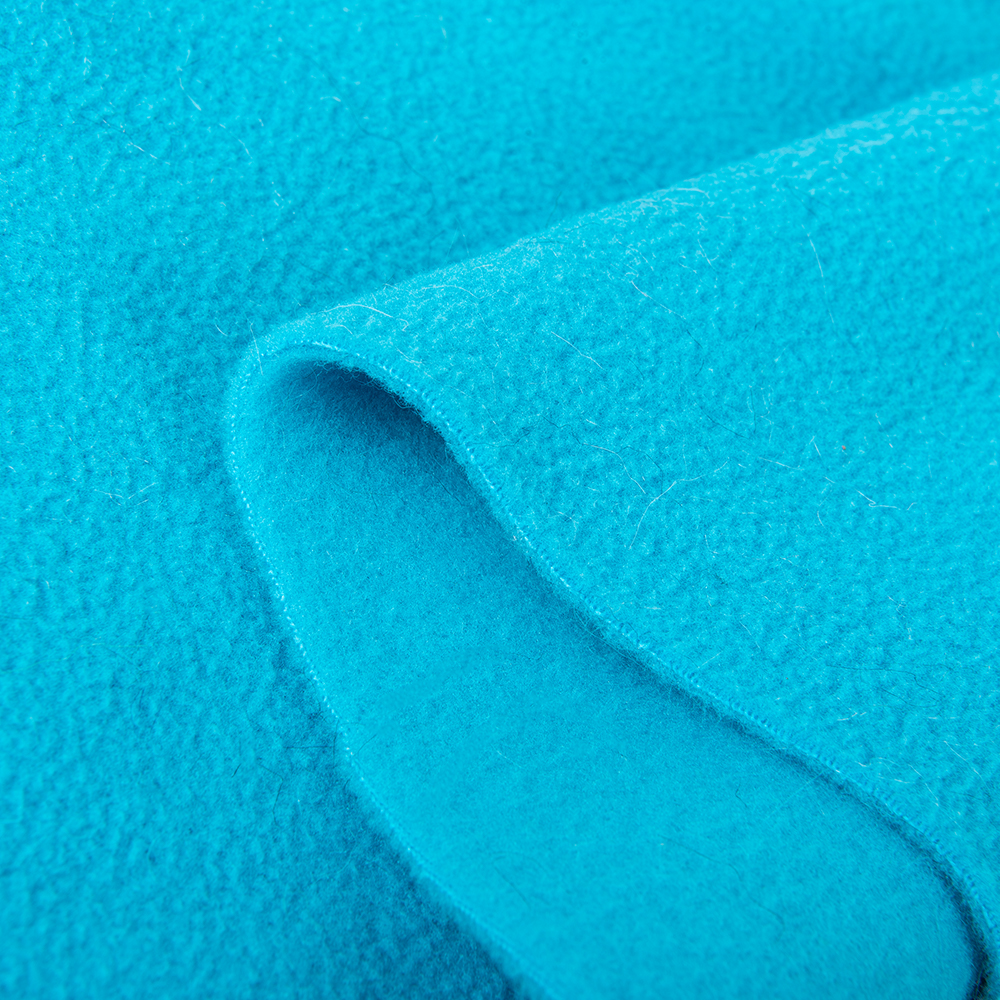 Winter Coat Lining Fabric 150d*144f Medium Weight Anti Pilling Micro Fleece Fabric
