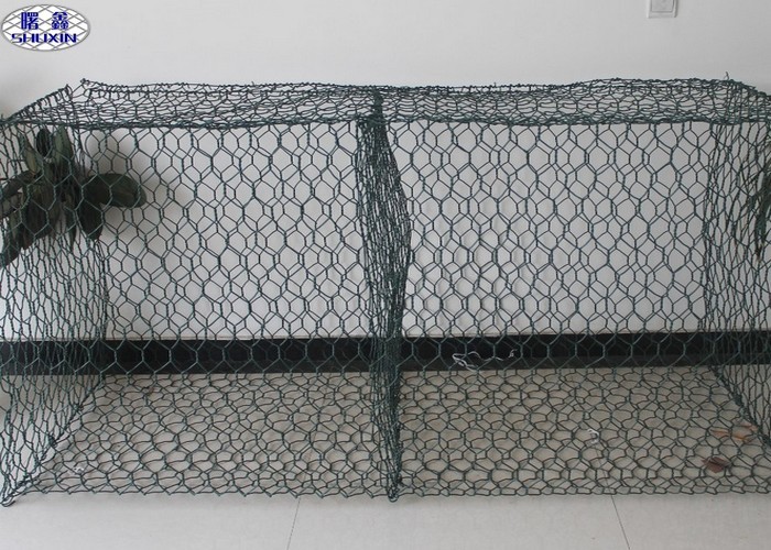 Free Sample Send Gabion Basket Woven Hexagonal Mesh Wire With Wooden Pallet Package