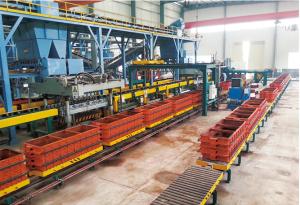 Wholesale Foundry High Pressure Moulding Line Automatic Sand Molding Machine from china suppliers