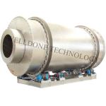 50 / 60Hz Large Scale Rotary Kiln Dryer Gas Heating 70% Drying Efficiency
