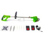 500w Cordless Lawn Mower And Trimmer Set Battery Operated Electric Grass