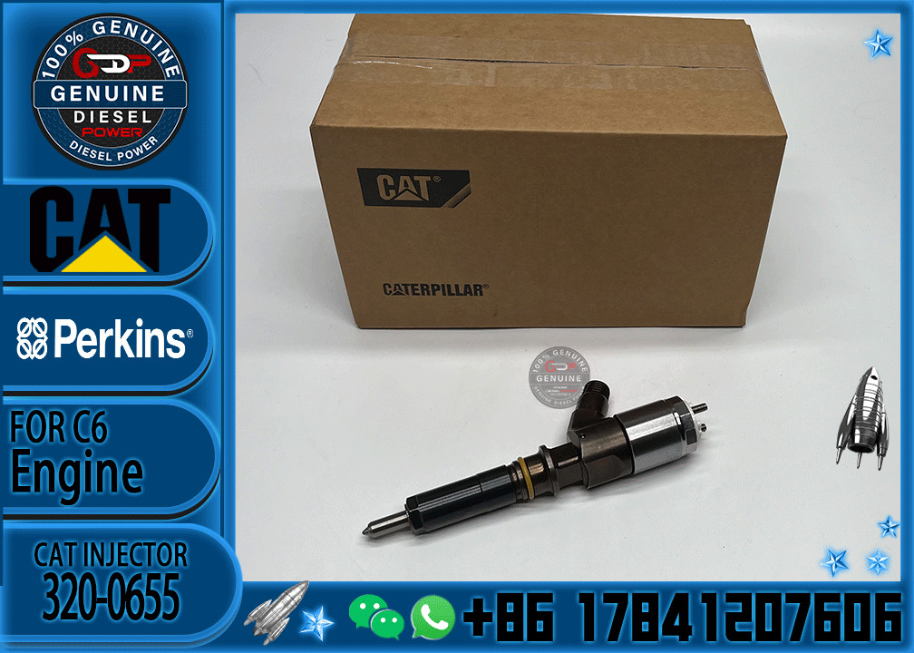Diesel spare parts c6.6 injectors 320-0655 2645A747 2645A741 for caterpillar 320d injector