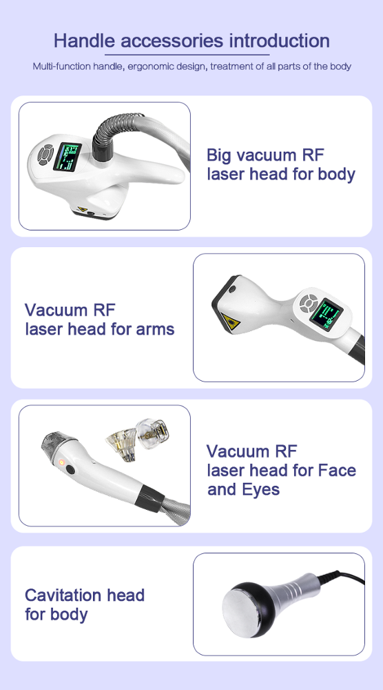 80K Non Invasive Body Contouring Machine RF Vacuum Roller Cellulite Removal Device