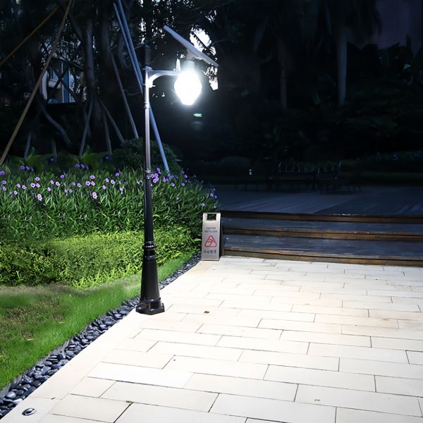 LED Apple Street Decorative Split Solar Street Light For Outdoor Garden Park