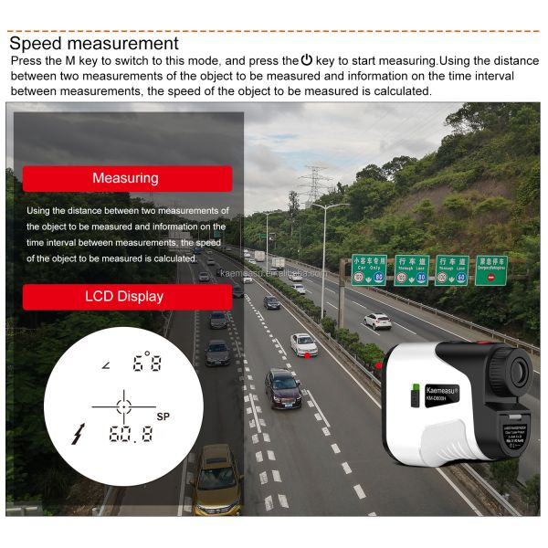 Long distance laser rangefinder Handheld golf laser rangefinder Mini Laser Rangefinder with slope