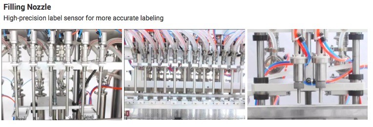 Piston Automatic Filling Machine For Shampoo Cream Syrup Honey Paste Filler Capper
