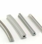 High Temperature Silicone Rubber Strips , Pure Silicone Extrusion Profiles
