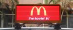 P4 P5 P6.67 AC 12-36V Outdoor LED Display for High Brightness Taxi-Top