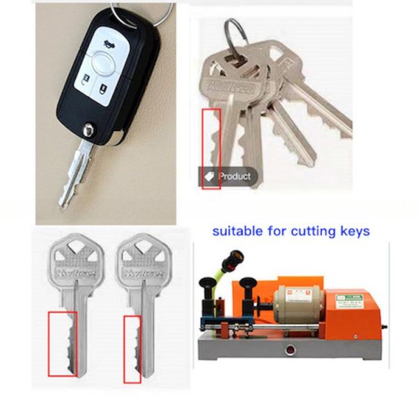 Defu 2AS Key Code Replication Machine Single Head Duplicating Key Cutter for 220V/110V
