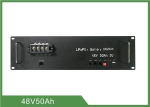 Wholesale Telecom Batteries 48V 50Ah LFP Battery 3U Rack For Tele Communication Application from china suppliers