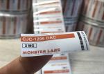 Private glossy self adhesive vinyl waterproof PP vial label roll printing
