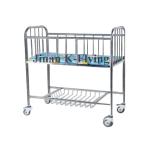 SUS 304 Stainless Steel Hospital Crib Bed 6cm Foam