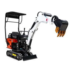 Wholesale Beautiful Excavator Digger Hydraulic 0.8 Ton Mini Excavator Machine Euro5 Excavator Customized Color from china suppliers