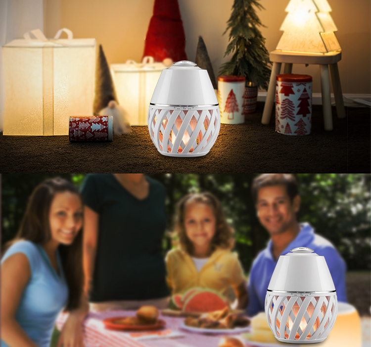 24V 15.6W 30m2 150ml Bamboo Humidifier Diffuser For Bedroom Firework