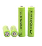 UN38.3 1.2V AAA 900mAh NIMH Rechargeable Battery