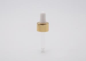 Wholesale Gold Aluminum Pipette Essential Oil Dropper 18/410 from china suppliers