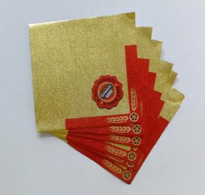 Wholesale aluminium foil for beer bottle neck label/aluminium foil for beer bottle wrap Pure Aluminum foil for beer bottle label w from china suppliers