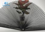 Grey Color PP Foldable Window Screen Anti Mosquito Net For Door