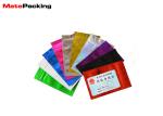 Gravure Printing Plastic Tobacco Pouch Food Grade Ink Bag For Weed Food