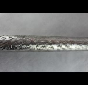 Wholesale 304L Perforated Metal Cylinder , Seamless Perforated Stainless Steel Tube from china suppliers