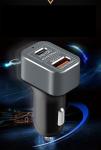 69W Type C USB Dual Ports Quick Charger 3.0 Car Charger
