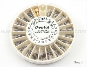 Wholesale Metal oral dental post and core , tooth implant screw ISO CE standards from china suppliers