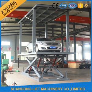 Wholesale Car Lift Ramps Double Deck Car Parking System with Electricity Leakage Protection Device from china suppliers