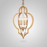 Cast iron wrought chandelier for indoor home pendant lamp (WH-CI-49)