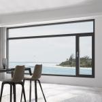 Optional Colour Villa Casement Windows Swing Open Style Aluminum French Glass
