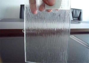 Wholesale Colored / Clear Patterned Glass , 3mm - 6mm Thickness Rain Pattern Glass from china suppliers