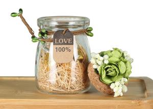 Wholesale Wedding Decoration Empty Glass Jars Candle Holder Jam Pudding Bottle from china suppliers